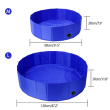 Load image into Gallery viewer, Foldable Indoor/Outdoor Dog Pool/Swimming Bathtub In 2 Sizes - godoggago