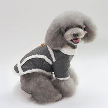 Load image into Gallery viewer, Autumn/Winter Soft Warm Dog Coat with Faux Fur in Sizes S-XXL