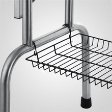 Load image into Gallery viewer, 36"/32" Bone Pattern Rubber Surface Folding Heavy Duty Stainless Steel Dog Grooming Table With Arm And Wire Shelf Included - godoggago