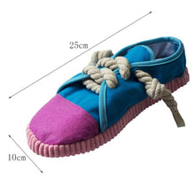 Load image into Gallery viewer, Simulation Teeth Cleaning Chew Shoes Dog Toys in 9 Styles/Colors