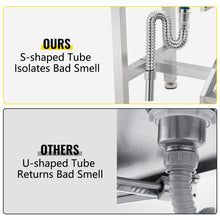 Load image into Gallery viewer, VEVOR 62" Stainless Steel Professional Dog Grooming Tub With Steps, Faucet, Water Sprayer Station, Your Choice Left or Right Sliding Door - godoggago