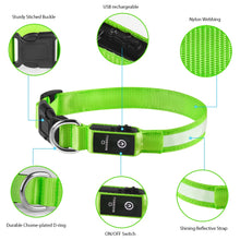 Load image into Gallery viewer, Adjustable Luminous Flashing Led Tactical Dogs Collars For XS to Large Dogs - godoggago