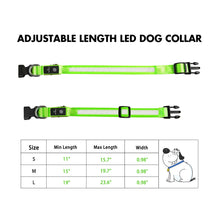 Load image into Gallery viewer, Adjustable Luminous Flashing Led Tactical Dogs Collars For XS to Large Dogs - godoggago
