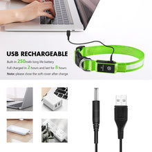 Load image into Gallery viewer, Adjustable Luminous Flashing Led Tactical Dogs Collars For XS to Large Dogs - godoggago
