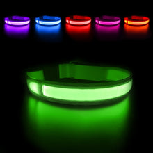 Load image into Gallery viewer, Adjustable Luminous Flashing Led Tactical Dogs Collars For XS to Large Dogs - godoggago
