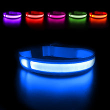 Load image into Gallery viewer, Adjustable Luminous Flashing Led Tactical Dogs Collars For XS to Large Dogs - godoggago