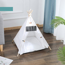 Load image into Gallery viewer, Cat/Small Dog Portable Washable Waterproof Canvas Tent/Bed