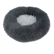 Load image into Gallery viewer, Donut Shaped Super Soft Warm Washable Dog Bed In Sizes 50/60cm and 3 Colors - godoggago