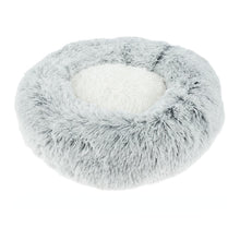 Load image into Gallery viewer, Donut Shaped Super Soft Warm Washable Dog Bed In Sizes 50/60cm and 3 Colors - godoggago