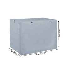 Load image into Gallery viewer, Foldable Dustproof Waterproof Dog Kennel Cover in Medium/Large - godoggago