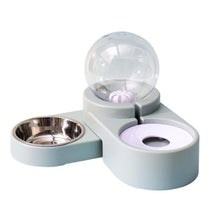 Load image into Gallery viewer, Double Bowl Automatic Feeder/Refill Water Drinking Dispenser For Dogs/Puppies - godoggago