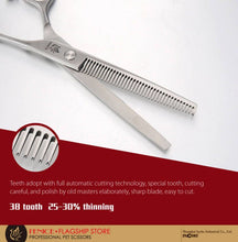 Load image into Gallery viewer, Fenice 6.5/7.0/7.5/8.0 Dog Grooming Scissors Sets (please note 2 or 3 per set) Including Thinning Shears/Curved and/or Cutting Scissors - godoggago