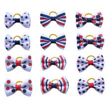 Load image into Gallery viewer, 20PCS (except plain rubber bands at 200pcs) Small Dog/Puppy Hair Bows With Rubber Bands for Grooming