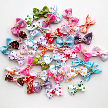 Load image into Gallery viewer, 20PCS (except plain rubber bands at 200pcs) Small Dog/Puppy Hair Bows With Rubber Bands for Grooming