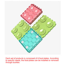 Load image into Gallery viewer, Slow Feeding Anti Choking Food Bowls/Licking Mat in 4 Removable Pieces