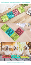Load image into Gallery viewer, Slow Feeding Anti Choking Food Bowls/Licking Mat in 4 Removable Pieces