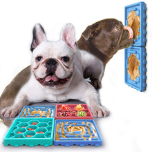 Load image into Gallery viewer, Slow Feeding Anti Choking Food Bowls/Licking Mat in 4 Removable Pieces