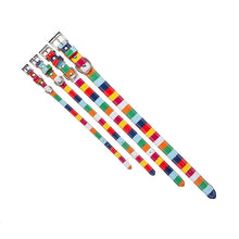 Load image into Gallery viewer, Colorful Adjustable PU Leather Dog Collar For Small To Medium Puppies & Dogs