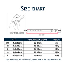 Load image into Gallery viewer, Colorful Adjustable PU Leather Dog Collar For Small To Medium Puppies & Dogs