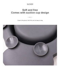 Load image into Gallery viewer, Slow Feeder Silicone Anti-Gulping Dog/Puppy Food Dish and Stainless Steel Water Dish