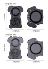 Load image into Gallery viewer, Slow Feeder Silicone Anti-Gulping Dog/Puppy Food Dish and Stainless Steel Water Dish