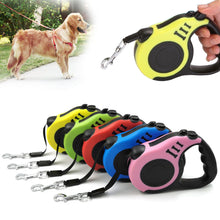 Load image into Gallery viewer, 3M/5M Nylon Durable Automatic Retractable Dog Lead For Small/Medium/Large Dogs