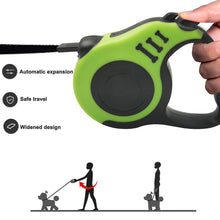 Load image into Gallery viewer, 3M/5M Nylon Durable Automatic Retractable Dog Lead For Small/Medium/Large Dogs