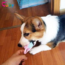 Load image into Gallery viewer, Cotton Rope Knot Dog/Puppy Combination Chew Toy/Molar Bite Teeth Cleaning Chew Sets in 2 Colors