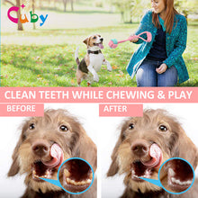 Load image into Gallery viewer, Cotton Rope Knot Dog/Puppy Combination Chew Toy/Molar Bite Teeth Cleaning Chew Sets in 2 Colors