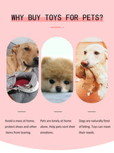 Load image into Gallery viewer, Cotton Rope Knot Dog/Puppy Combination Chew Toy/Molar Bite Teeth Cleaning Chew Sets in 2 Colors