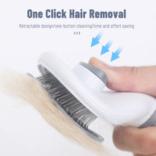 Load image into Gallery viewer, Self Cleaning Dog/Cat Slicker Brush For Grooming/Removes Undercoat/Tangled Hair