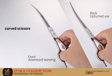 Load image into Gallery viewer, Fenice 6.5/7.0/7.5/8.0 Dog Grooming Scissors Sets (please note 2 or 3 per set) Including Thinning Shears/Curved and/or Cutting Scissors - godoggago