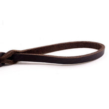 Load image into Gallery viewer, Handmade Durable Leather Dog Leash With Brass-plated Clasp in 5 Lengths
