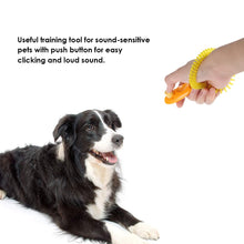 Load image into Gallery viewer, 7Ct Multicolor Pack Of Dog Training Clickers With Wrist Strap
