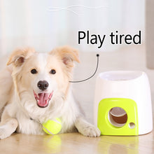 Load image into Gallery viewer, Interactive Dog Tennis Ball Launcher With Automatic Food Reward For Training/Play
