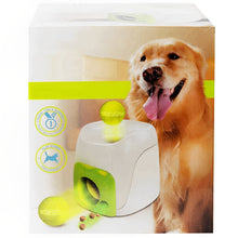 Load image into Gallery viewer, Interactive Dog Tennis Ball Launcher With Automatic Food Reward For Training/Play
