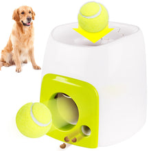 Load image into Gallery viewer, Interactive Dog Tennis Ball Launcher With Automatic Food Reward For Training/Play
