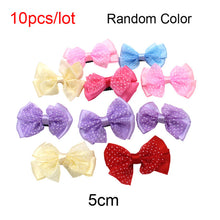 Load image into Gallery viewer, 10pcs/lot in 2cm/4cm/5cm Small Dog/Puppy Hair Clips/Barrettes
