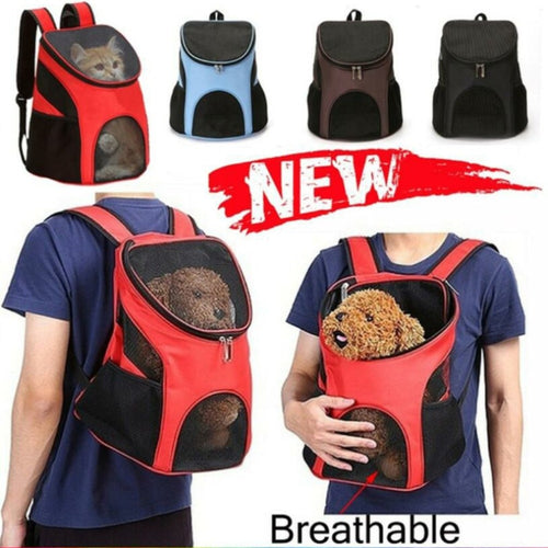 Breathable Dog Travel Bag/Backpack for Dogs within 6kgs Can Be Worn in Front or Back - godoggago