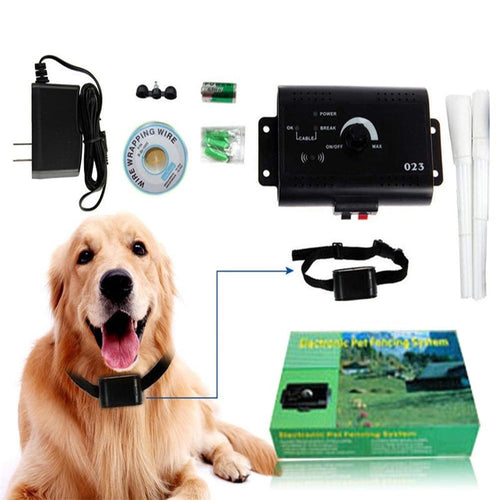 Wireless Electric Dog Fence/Waterproof Rechargeable Electric Shock Dog Training Collar(s) - godoggago