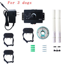 Load image into Gallery viewer, Wireless Electric Dog Fence/Waterproof Rechargeable Electric Shock Dog Training Collar(s) - godoggago
