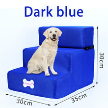 Load image into Gallery viewer, 1PC Foldable Pet Stairs with Detachable Dog Bed And Ramp For Training. - godoggago
