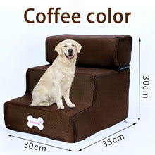 Load image into Gallery viewer, 1PC Foldable Pet Stairs with Detachable Dog Bed And Ramp For Training. - godoggago
