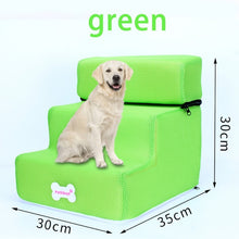 Load image into Gallery viewer, 1PC Foldable Pet Stairs with Detachable Dog Bed And Ramp For Training. - godoggago
