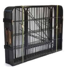 Load image into Gallery viewer, Large 16 Panel Indoor Iron Dog Playpen With Door And Multiple Configurations - godoggago
