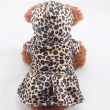Load image into Gallery viewer, Double Sided (Reversible) Leopard Pattern/Red Winter Dog Coat in XS Thru XL - godoggago
