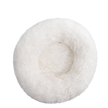 Load image into Gallery viewer, Super Soft Plush Round Dog Bed in Several Colors For Small to Large Dogs - godoggago
