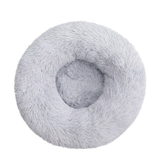 Load image into Gallery viewer, Super Soft Plush Round Dog Bed in Several Colors For Small to Large Dogs - godoggago
