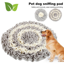 Load image into Gallery viewer, Dog Washable Round Sniffing/Training Mat To Relieve Stress Or Training Nosework - godoggago
