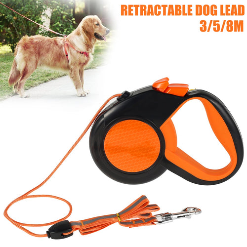 Durable Nylon Long Strong Retractable Leash For Large Dogs - godoggago